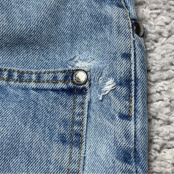 Zonz Jeans Mens 30 x 30 Baggy Wide Leg Vintage Y2K Light Wash Relaxed Streetwear - Picture 7 of 9